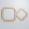 Ekena Millwork Extra Small Lockhart Decorative Fretwork Wood Wall Panels, Alder, 12 5/8"W x 7 3/8"H x 3/8"T WALW08X08X0375LKHAL - alternate 2